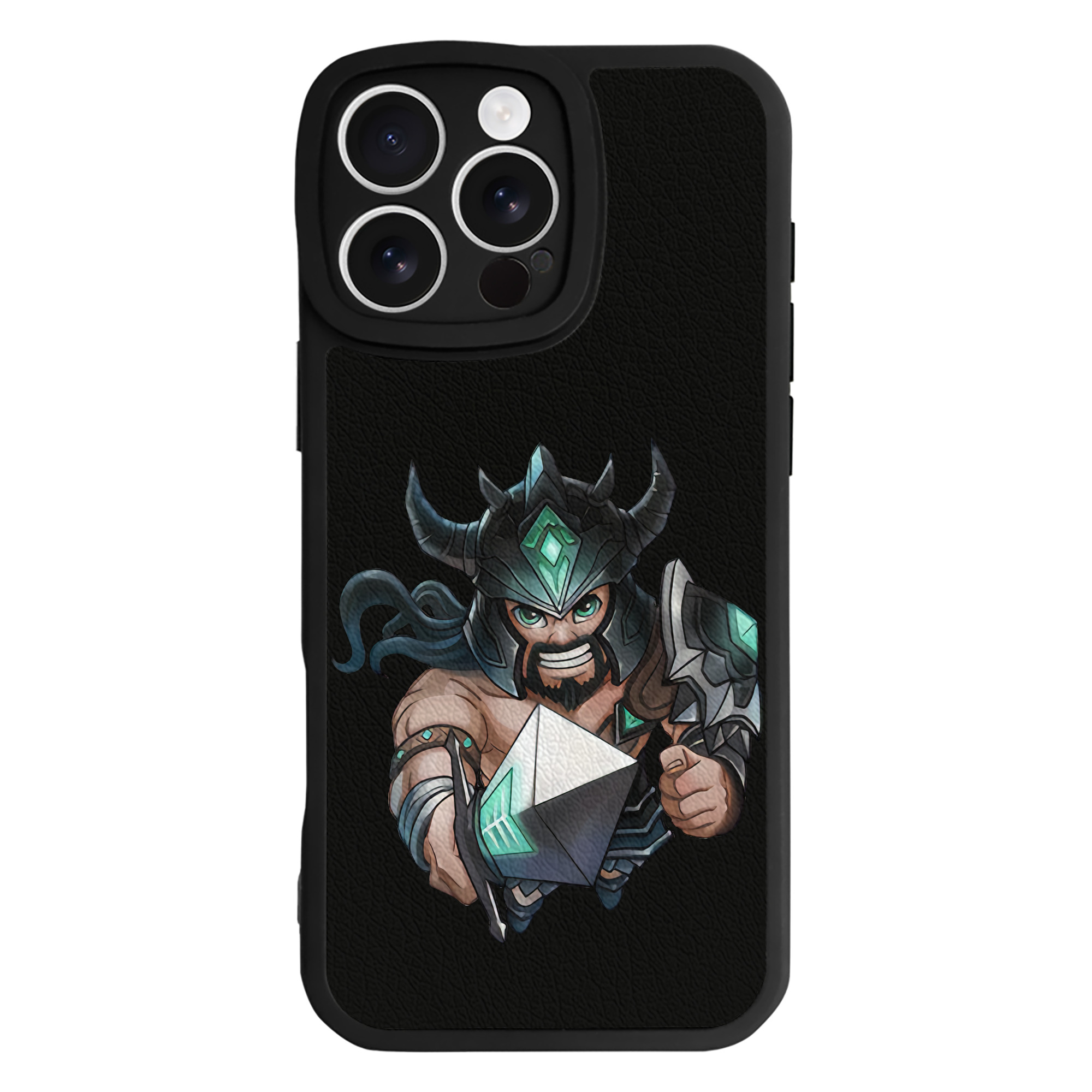リーグ・オブ・レジェンド League of Legends LOL 【iPhone 16シリーズ対応】シリコンスマホケース（レザー調） 材質：シリコン